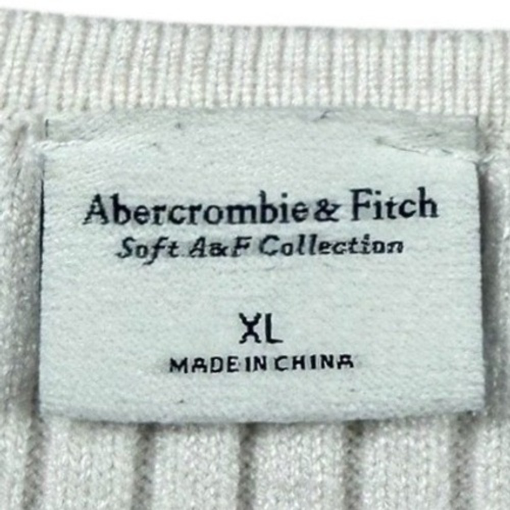 Abercrombie & Fitch Soft AF Wrap Front Ribbed Cropped Sweater Womens XL - Picture 4 of 8